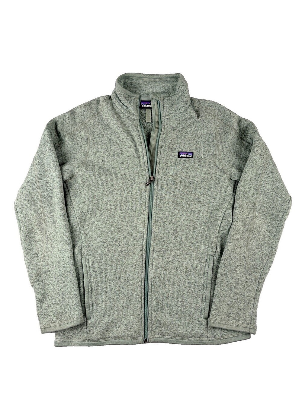 Patagonia Better Sweater Womens Small Green Full Zip Fleece Jacket
